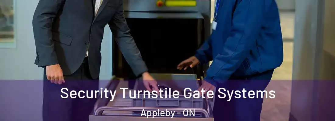  Security Turnstile Gate Systems Appleby - ON