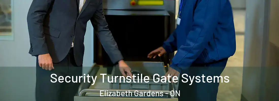  Security Turnstile Gate Systems Elizabeth Gardens - ON