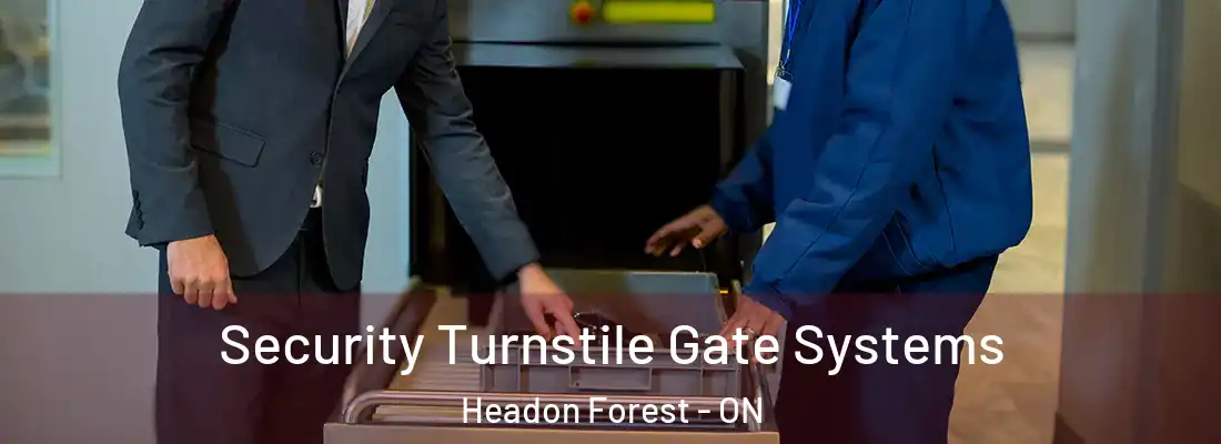  Security Turnstile Gate Systems Headon Forest - ON