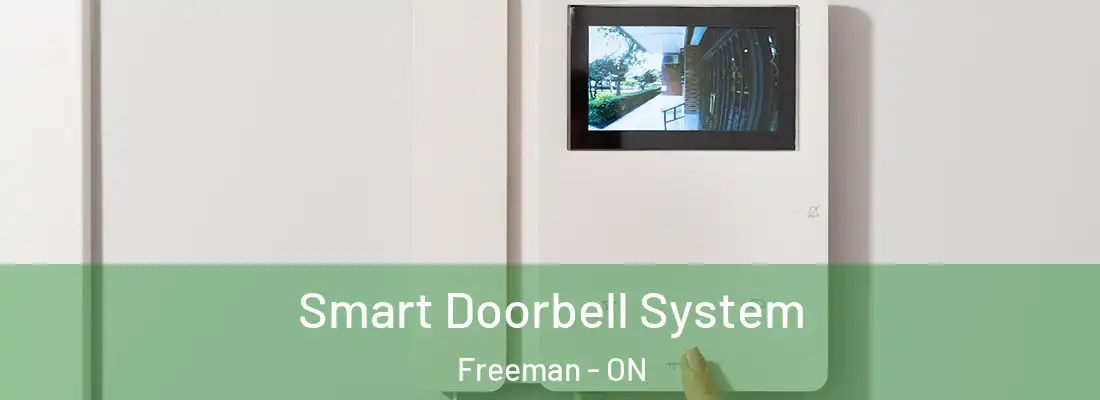 Smart Doorbell System Freeman - ON