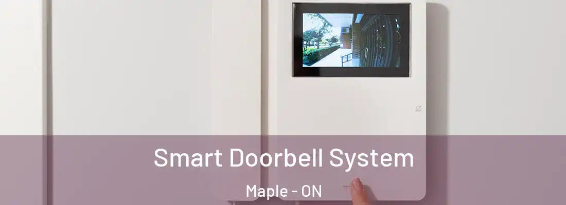  Smart Doorbell System Maple - ON