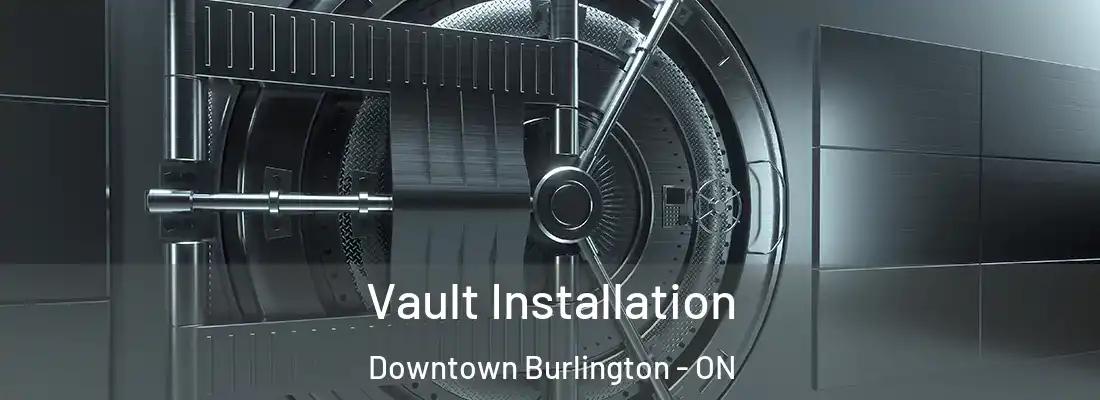  Vault Installation Downtown Burlington - ON