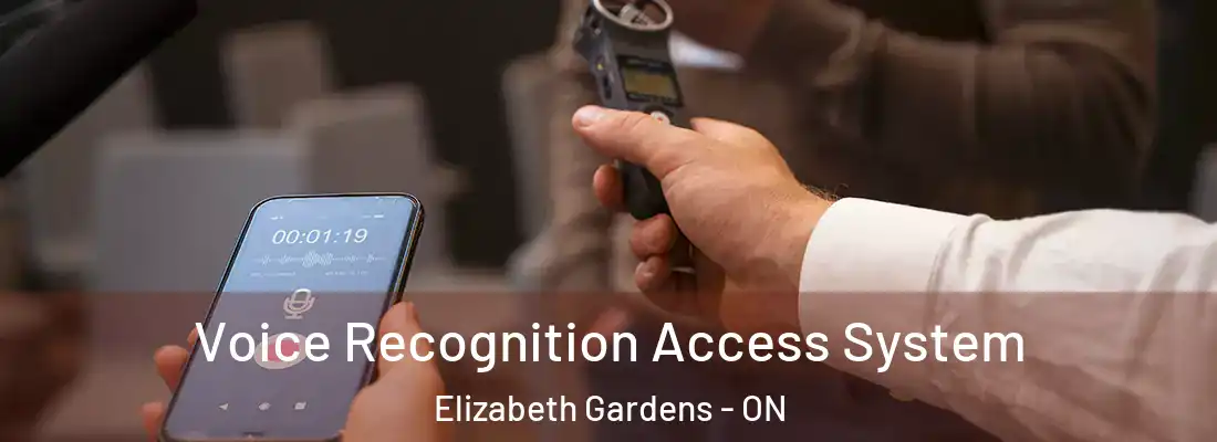  Voice Recognition Access System Elizabeth Gardens - ON