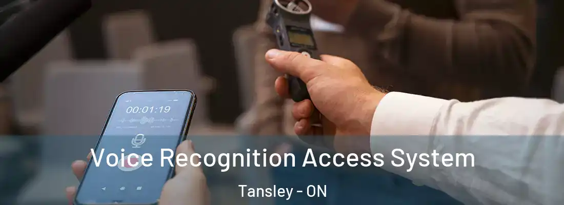  Voice Recognition Access System Tansley - ON