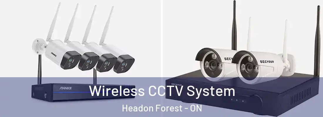  Wireless CCTV System Headon Forest - ON