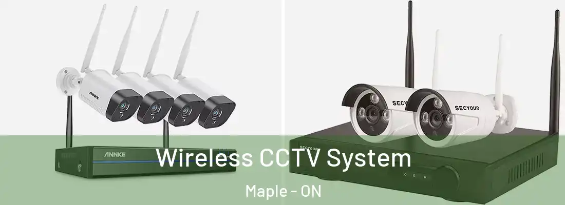  Wireless CCTV System Maple - ON
